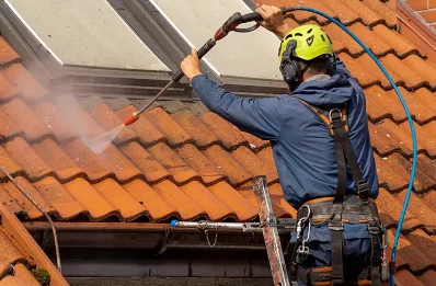 Démoussage et hydrofuge de toiture à Halinghen